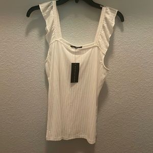Women’s white blouse size medium